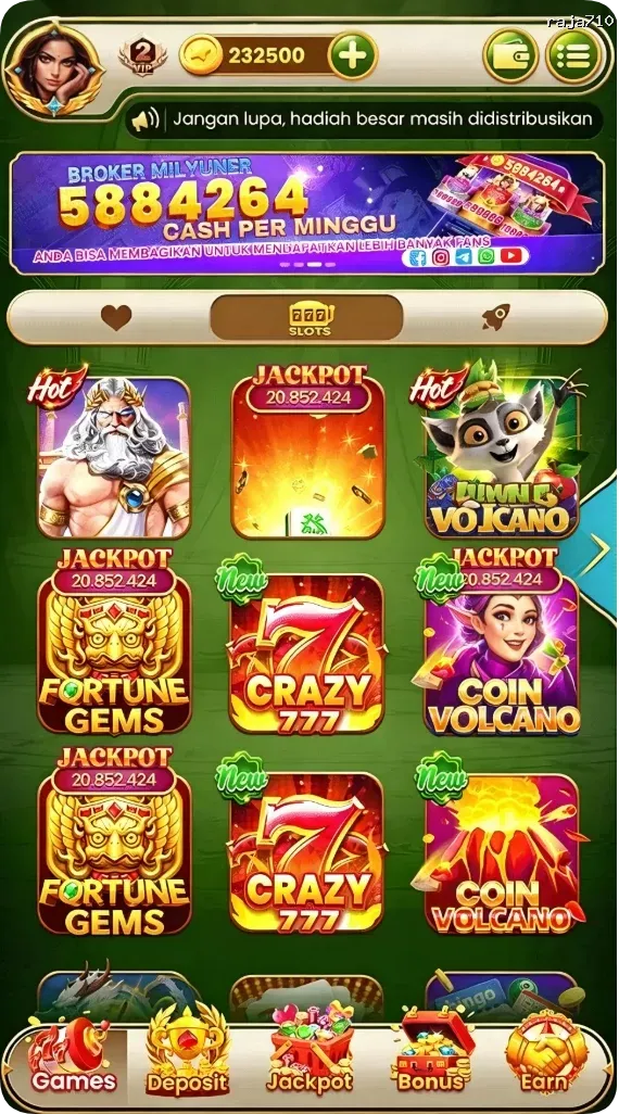 raja710 Unduh