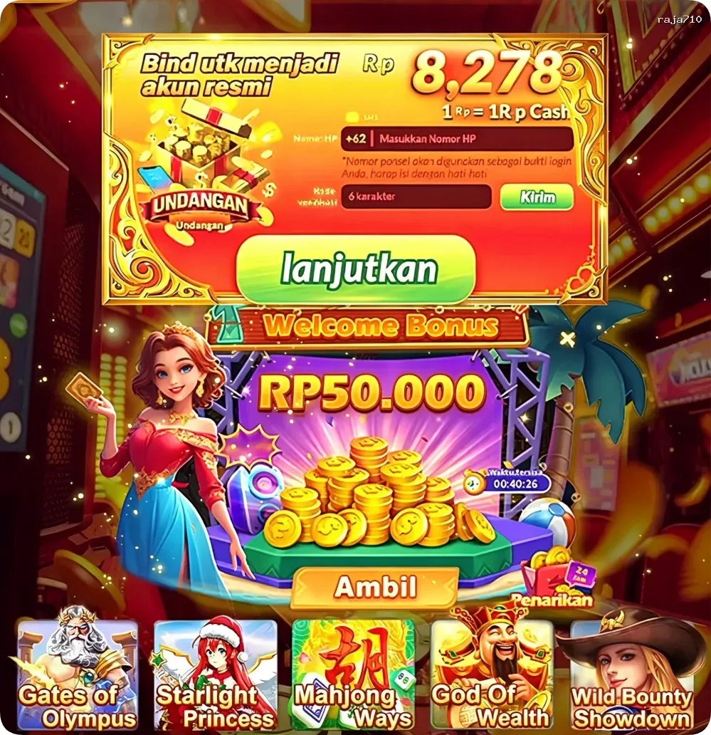 raja710 Masuk
