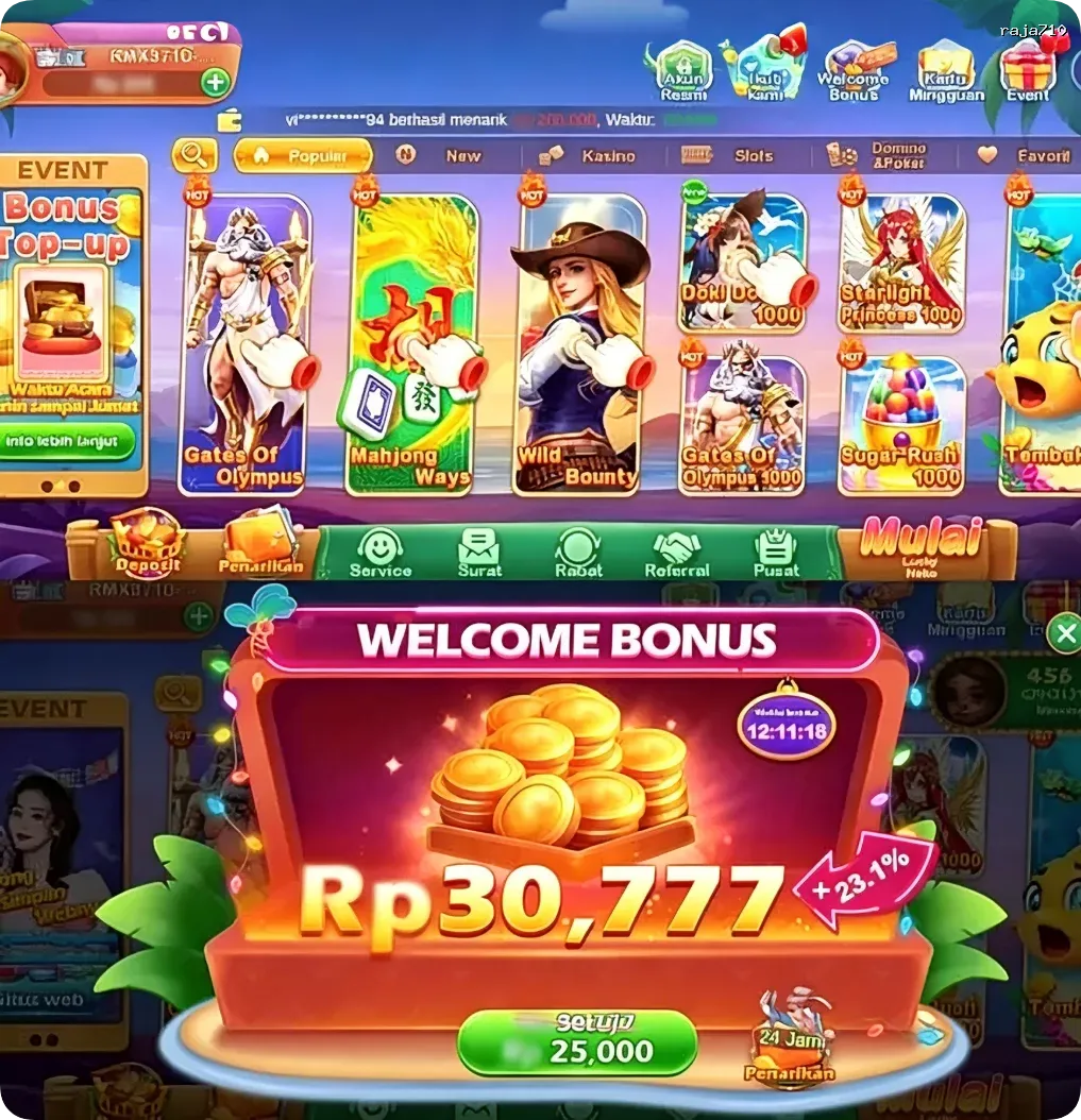 raja710 Resmi - Unduh APK