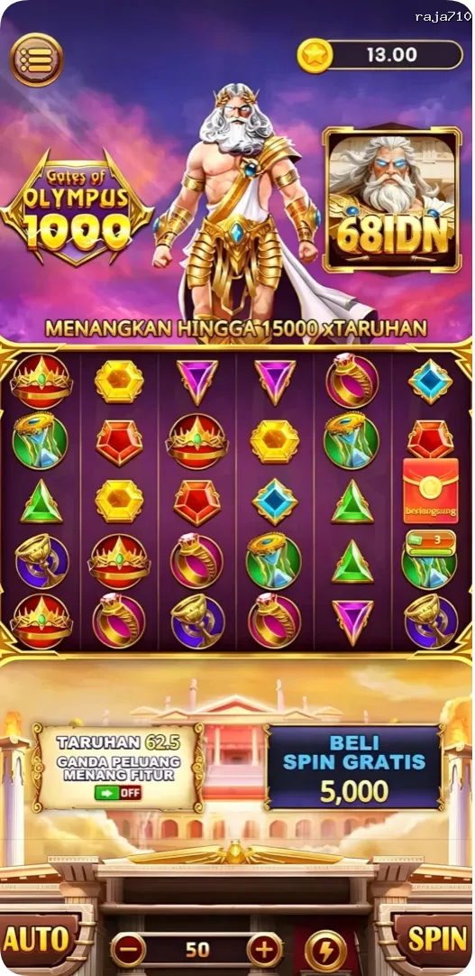 raja710 Tangkapan Layar - APK Resmi